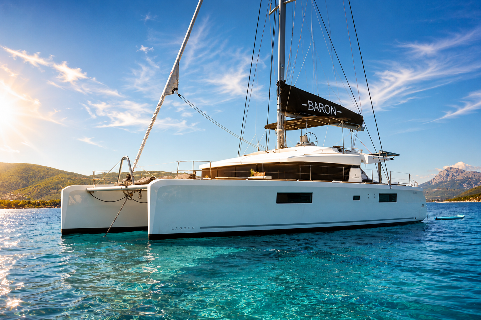 Baron - 52 ft crewed catamaran