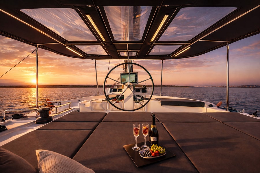 Queen of Diamonds - 52 ft crewed catamaran