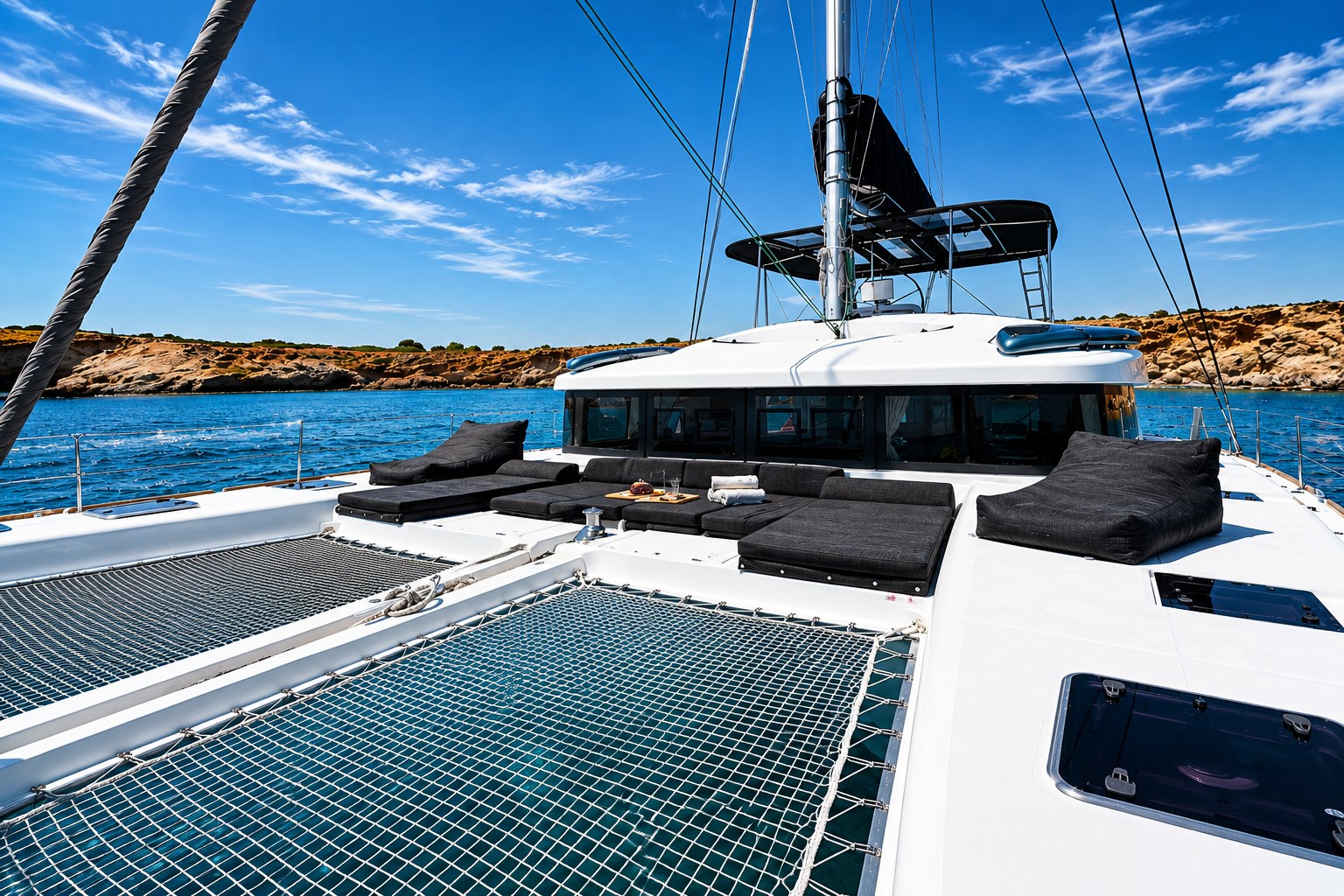 Queen of Hearts - 52 ft crewed catamaran